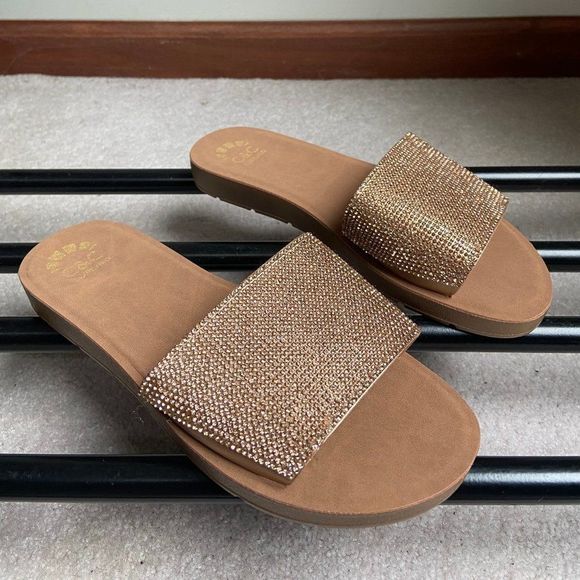 C & C California Flex One Rhinestone Sandals - NEW NWOB - Picture 7 of 8